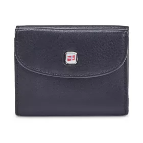 Nordee GW-3770 RFID fekete bőr pénztárca 7 x 9 x 2 cm