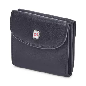 Nordee GW-3770 RFID fekete bőr pénztárca 7 x 9 x 2 cm