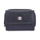 Nordee GW-924 RFID fekete bőr pénztárca 10 x 6.5 x 3 cm