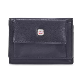   Nordee GW-5617 RFID fekete bőr pénztárca 10.5 x 7.5 x 2.5 cm