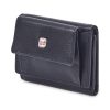 Nordee GW-5617 RFID fekete bőr pénztárca 10.5 x 7.5 x 2.5 cm
