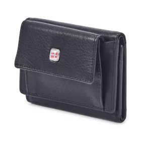   Nordee GW-5617 RFID fekete bőr pénztárca 10.5 x 7.5 x 2.5 cm