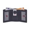 Nordee GW-5617 RFID fekete bőr pénztárca 10.5 x 7.5 x 2.5 cm