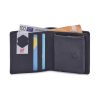 Nordee GW-3827 RFID fekete férfi bőr pénztárca 10 x 9 x 2 cm