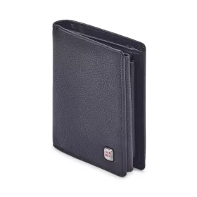   Nordee GW-3748 RFID fekete férfi bőr pénztárca 8.5 x 10.8 x 2 cm