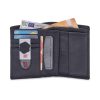 Nordee GW-3638 RFID fekete férfi bőr pénztárca 10 x 13.2 x 3 cm