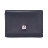 Nordee GW-86 RFID fekete férfi bőr pénztárca 9 x 7 x 2 cm