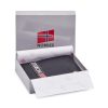 Nordee GW-2213 RFID fekete férfi bőr pénztárca 13 x 10.5 x 2.5 cm