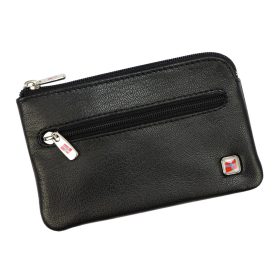   Nordee GW-KEY01 fekete bőr pénztárca és kulcstartó 13 x 8 x 1.5 cm