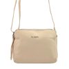 Pierre Cardin FRZ 1655 barna női bőr válltáska, oldaltáska 24 x 18.5 x 10 cm