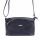 MiaMore 01-013 navy női bőr válltáska, oldaltáska 24 x 16 x 11 cm