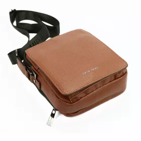   Pierre Cardin IZA304 522166 barna férfi oldaltáska 22 x 20 x 8 cm