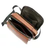 Pierre Cardin IZA304 522166 barna férfi oldaltáska 22 x 20 x 8 cm