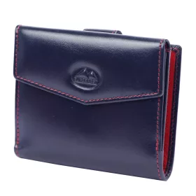   EL FORREST 853-34 RFID navy női bőr pénztárca 11 x 10 x 3 cm