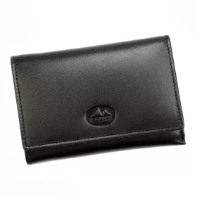  EL FORREST 900-67 RFID fekete női bőr pénztárca 12 x 8 x 3 cm