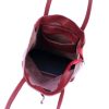 MiaMore 01-014 Z bordó női bőr válltáska 40 x 38 x 13 cm 