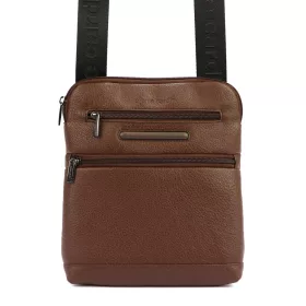   Pierre Cardin IZA364 3744 barna férfi oldaltáska 25.5 x 21 x 5 cm