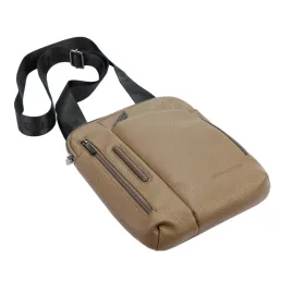   Pierre Cardin IZA364 3746 drapp férfi oldaltáska 26 x 22 x 5 cm