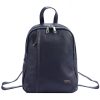 MiaMore 01-025 navy női bőr hátizsák 24 x 30 x 12 cm