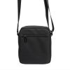 Nordee S110 fekete férfi oldaltáska, válltáska 16 x 19 x 6.5 cm