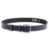 VerMari PBS-40-1 navy férfi marhabőr öv 4.4 cm