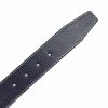 VerMari PBS-40-1 navy férfi marhabőr öv 4.4 cm