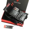 Pierre Cardin ZG-DX-07 fekete férfi bőr öv, pénztárca ajándék szett 125 cm