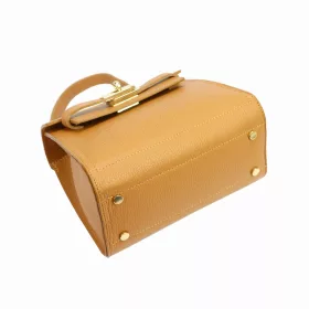  Luka 19-17 MN narancs női bőr kézitáska, válltáska 23 x 19 x 12.5 cm