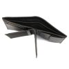 Pierre Cardin ZG-105-BR fekete férfi bőrpénztárca-bőr öv, ajándék szett 130 cm