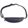 MiaMore 01-029 navy kék női bőr válltáska, oldaltáska, crossbody 23 x 13 x 6 cm