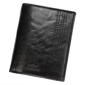   Charro IVR 1379 fekete férfi bőr pénztárca 10 x 12.7 x 3 cm