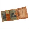 Charro IVR 1379 konyakbarna férfi bőr pénztárca 10 x 12.7 x 3 cm