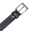 Pierre Cardin AUT 8055 navy férfi marhabőr öv 3.5 cm