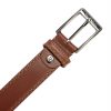 Pierre Cardin AUT 8055 barna férfi marhabőr öv 3.5 cm