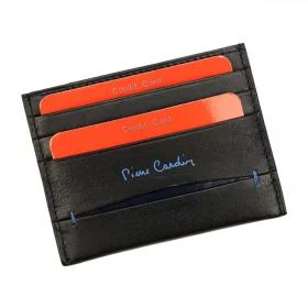   Pierre Cardin TILAK07 475 fekete férfi bőr pénztárca 10 x 7,5 cm