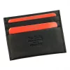 Pierre Cardin SAHARA TILAK15 475 fekete-piros férfi bőr pénztárca 10 x 7,5 cm