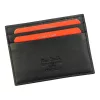Pierre Cardin TILAK68 5017 fekete bőr pénztárca, kártyatartó 10 x 7.5 x 1 cm