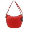 Pierre Cardin 55039 TSC piros női bőr válltáska 39 x 30 x 12 cm 