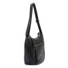 Pierre Cardin 55039 TSC fekete női bőr válltáska 39 x 30 x 12 cm