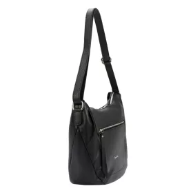   Pierre Cardin 55039 TSC fekete női bőr válltáska 39 x 30 x 12 cm