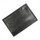 FLACCO 606 fekete férfi bőr pénztárca és irattartó 9 x 13 x 1.5 cm 