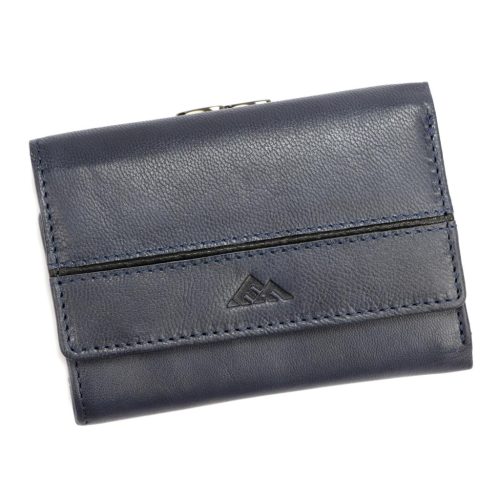 EL FORREST 579-33 RFID navy női bőr pénztárca 12 x 9 x 2.5 cm