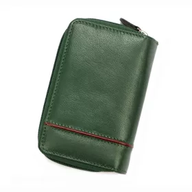   EL FORREST 821-15 RFID zöld női bőr pénztárca 9 x 13 x 2.5 cm