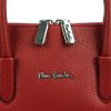 Pierre Cardin 55045 TSC bordó női bőr kézitáska, válltáska, oldaltáska 34 x 31.5 x 17 cm