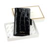 MiaMore PHONE CASE L1781 (IPHONE 11) fekete női marhabőr irattartó