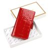 MiaMore PHONE CASE L1781 (IPHONE 11) piros női marhabőr irattartó