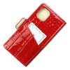 MiaMore PHONE CASE L1781 (IPHONE 11) piros női marhabőr irattartó