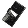 MiaMore PHONE CASE L1781 (IPHONE 12) fekete női marhabőr irattartó 16 x 9 x 2 cm