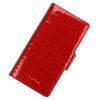 MiaMore PHONE CASE L1781 (IPHONE 12 PRO) piros női marhabőr irattartó 16 x 8.5 x 2 cm