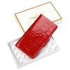 MiaMore PHONE CASE L1781 (IPHONE 12 PRO) piros női marhabőr irattartó 16 x 8.5 x 2 cm